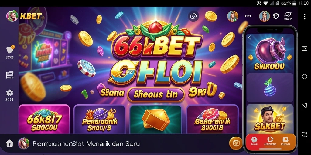 Tampilan gameplay Slot yang menarik dalam 66KBET.
