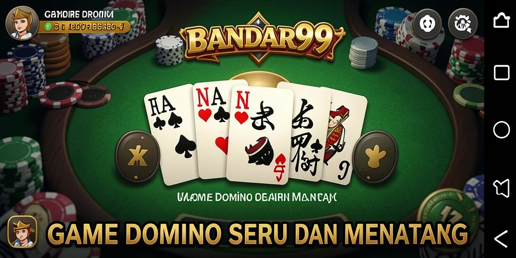 Tampilan gameplay BANDAR99 yang seru dan interaktif.