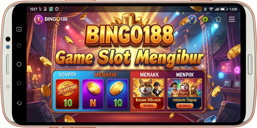 Tampilan gameplay Slot yang menantang di BINGO188.