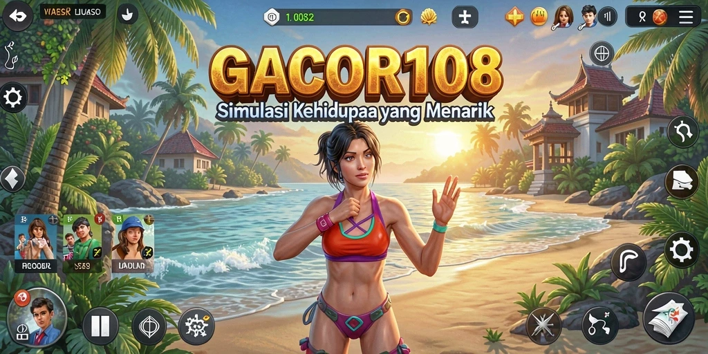 Tampilan gameplay GACOR108 yang menarik dan interaktif.