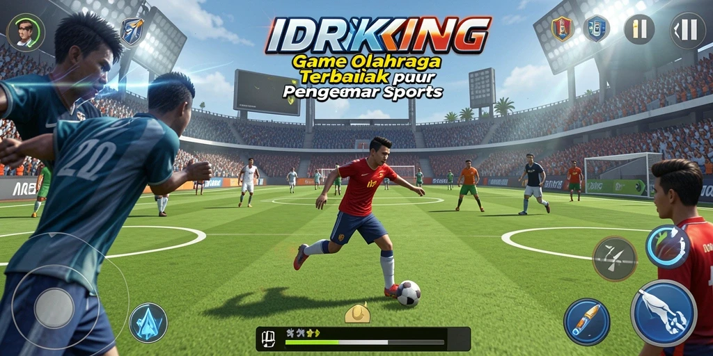 Tampilan gameplay IDRKING yang penuh aksi dan menegangkan.
