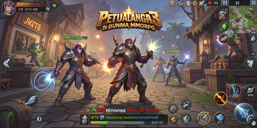 Tampilan gameplay JKT8 yang menarik dan penuh aksi.