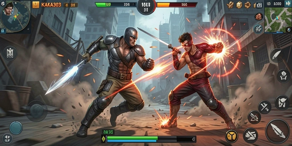 Tampilan menarik dari gameplay KAKA303 yang menegangkan.