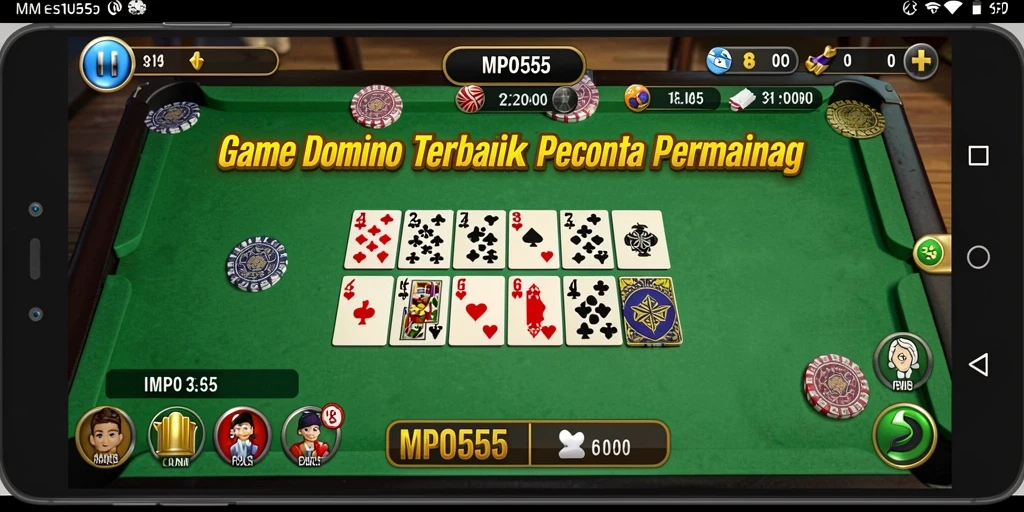 Tampilan gameplay seru dan interaktif dari MPO555.