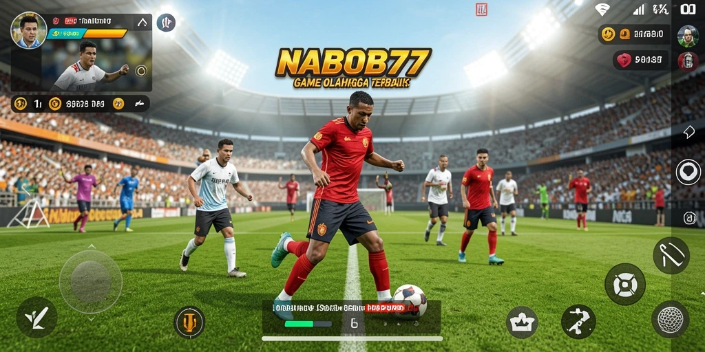 Screenshot NABOB77 menampilkan pengalaman bermain olahraga yang seru dan interaktif.