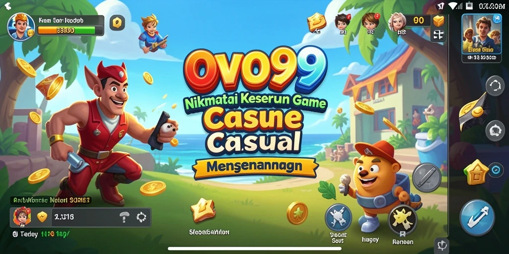 Screenshot OVO99 menampilkan keseruan gameplay casual yang menyenangkan.
