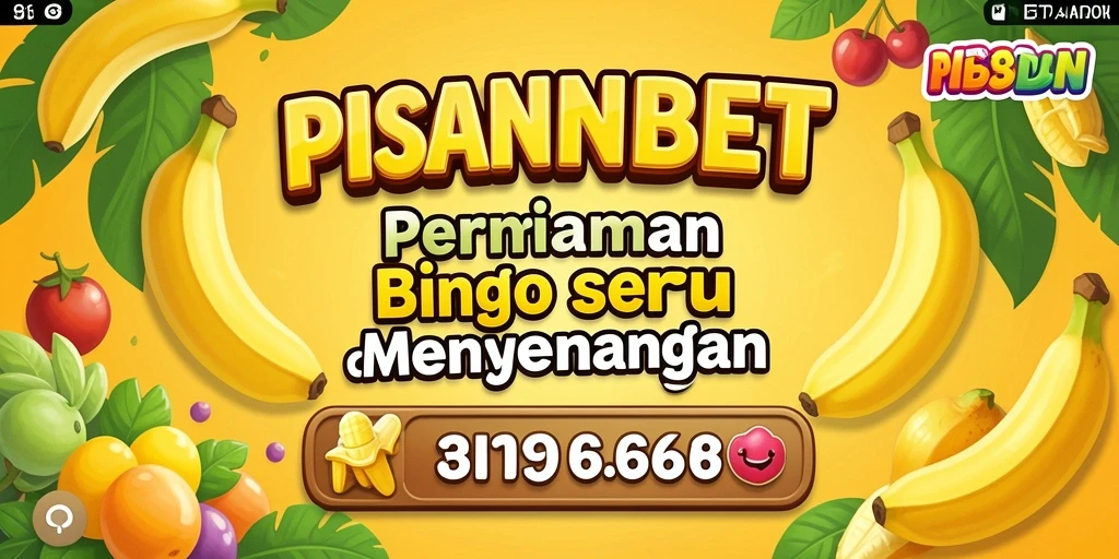 Tampilan permainan Bingo yang seru di PISANGBET.